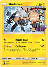 SM Black Star Promos 116 Xurkitree / Forbidden Light Prerelease participation promo