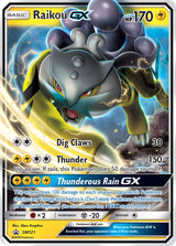 SM Black Star Promos 121 Raikou-GX / Legends of Johto GX Premium Collection