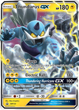 SM Black Star Promos 133 Thundurus-GX / Forces of Nature GX Premium Collection, Thundurus-GX Box