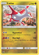 SM Black Star Promos 135 Latias / Dragon Majesty Pin Collection - Latias