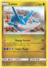 SM Black Star Promos 136 Latios / Dragon Majesty Pin Collection - Latios