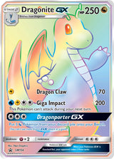 SM Black Star Promos 156 Dragonite-GX / Dragon Majesty Super-Premium Collection
