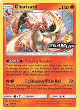 SM Black Star Promos 158 Charizard / Team Up Prerelease participation promo
