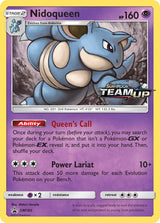 SM Black Star Promos 160 Nidoqueen / Team Up Prerelease participation promo