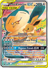 SM Black Star Promos 169 Eevee & Snorlax-GX / Tag Team Tins