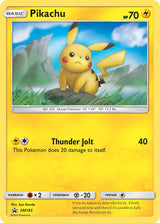 SM Black Star Promos 183 Pikachu / Unbroken Bonds Single Pack Blisters