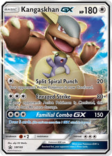 SM Black Star Promos 188 Kangaskhan-GX / Kangaskhan-GX Box