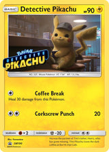 SM Black Star Promos 190 Detective Pikachu / Detective Pikachu Theatrical Release