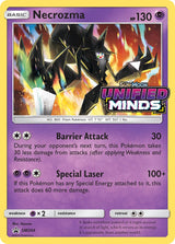 SM Black Star Promos 204 Necrozma / Unified Minds Prerelease participation promo