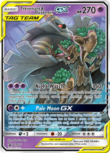 SM Black Star Promos 217 Trevenant & Dusknoir-GX / Pale Moon-GX Box