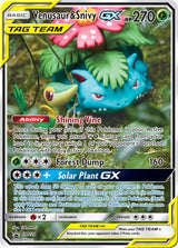 SM Black Star Promos 229 Venusaur & Snivy-GX / TAG TEAM Generations Premium Collection