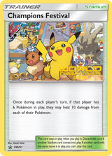 SM Black Star Promos 231 Champions Festival / Pokémon World Championships 2019 (Champion Stamp)