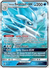 SM Black Star Promos 236 Alolan Sandslash-GX / Alolan Sandslash-GX Box