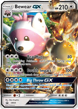 SM Black Star Promos 034 Bewear-GX / Bewear-GX Box