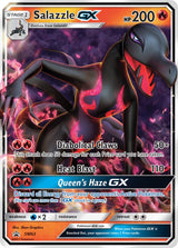 SM Black Star Promos 063 Salazzle-GX / Team Skull Pin Collection