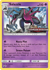 SM Black Star Promos 073 Salazzle / Crimson Invasion Prerelease participation promo