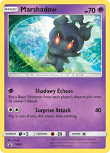 SM Black Star Promos 093 Marshadow / Shining Legends Pin Collection - Marshadow