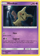 SM Black Star Promos 099 Mimikyu / Mimikyu Sidekick Collection
