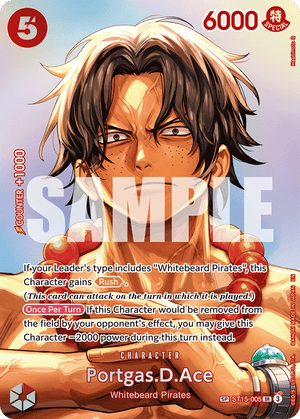 The Time of Battle ST15-005 Portgas.D.Ace (SP)
