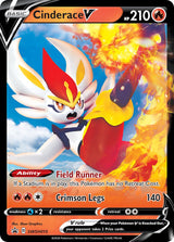 SWSH Black Star Promos 015 Cinderace V