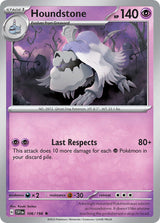 Scarlet and Violet Base 106 Houndstone