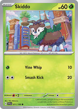 Scarlet and Violet Base 011 Skiddo
