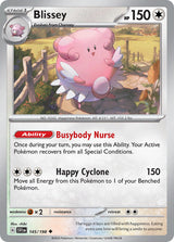 Scarlet and Violet Base 145 Blissey