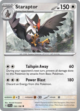 Scarlet and Violet Base 150 Staraptor