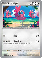 Scarlet and Violet Base 165 Flamigo