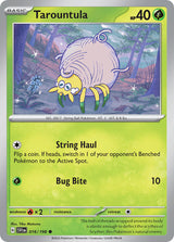 Scarlet and Violet Base 016 Tarountula