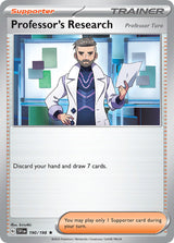 Scarlet and Violet Base 190 Professor's Research