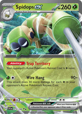 Scarlet and Violet Base 019 Spidops ex