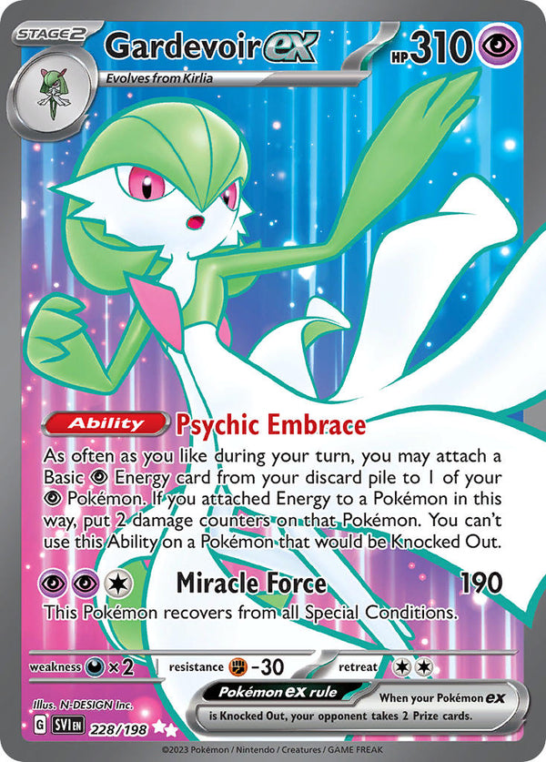 Scarlet and Violet Base 228 Gardevoir ex