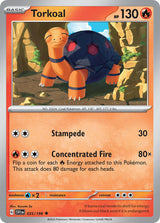 Scarlet and Violet Base 035 Torkoal