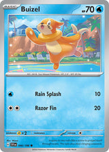 Scarlet and Violet Base 046 Buizel