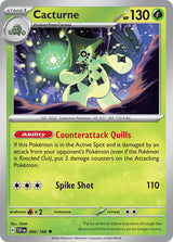 Scarlet and Violet Base 006 Cacturne
