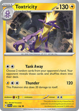 Scarlet and Violet Base 072 Toxtricity