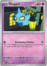 Scarlet and Violet Base 087 Shuppet