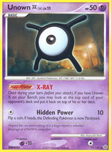 Secret Wonders 071 Unown [X]