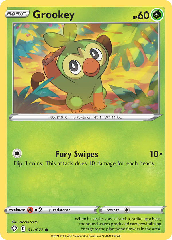 Shining Fates 011 Grookey