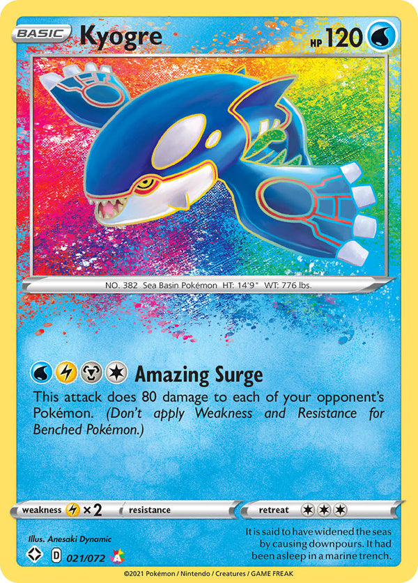 Shining Fates 021 Kyogre