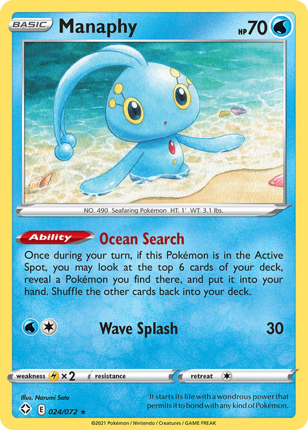 Shining Fates 024 Manaphy