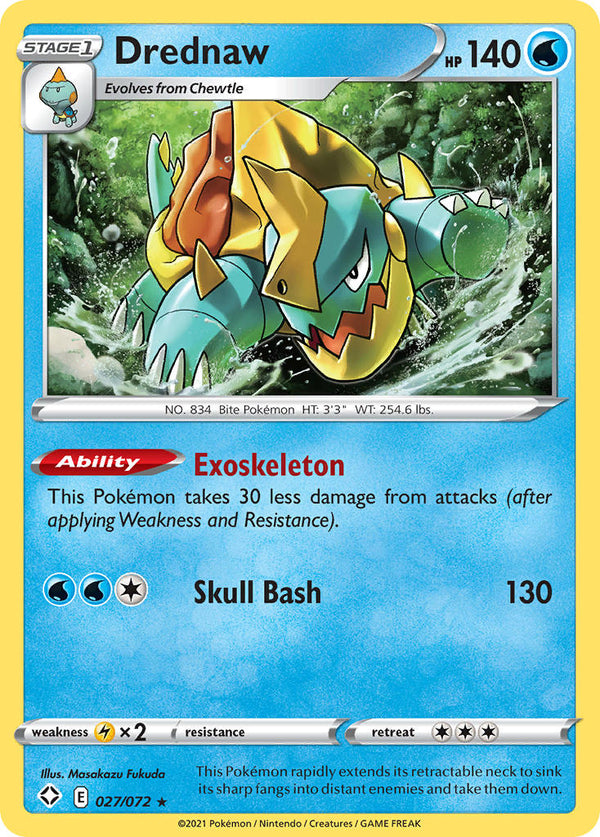 Shining Fates 027 Drednaw