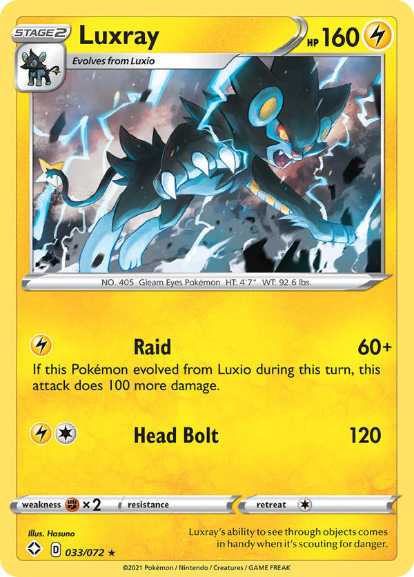 Shining Fates 033 Luxray