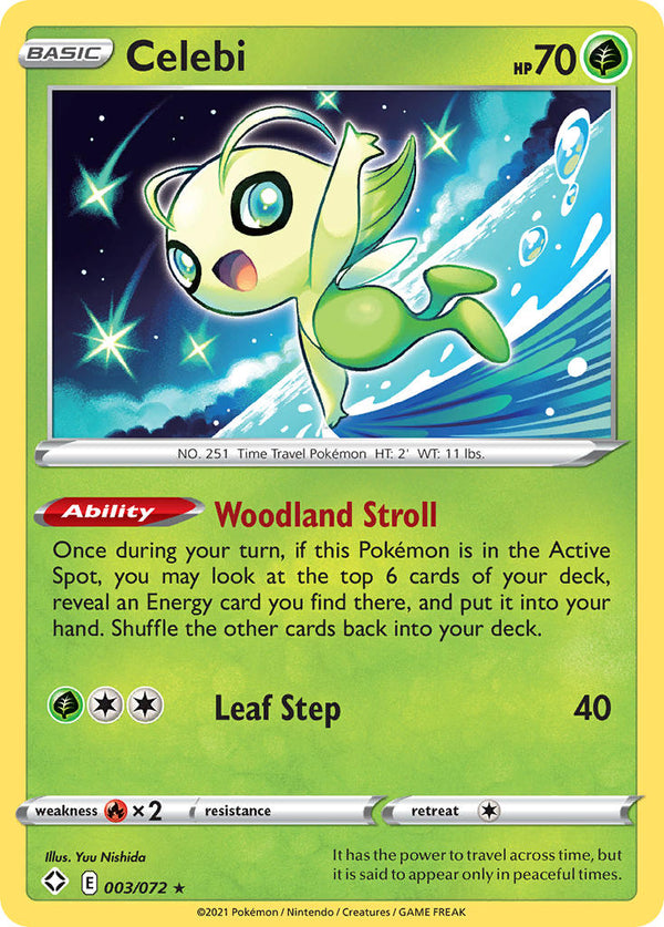 Shining Fates 003 Celebi