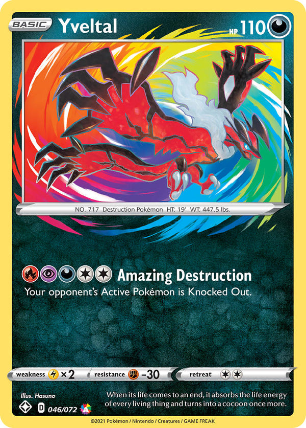 Shining Fates 046 Yveltal