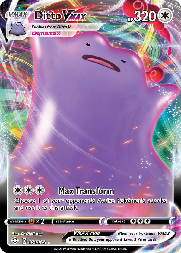 Shining Fates 051 Ditto VMAX