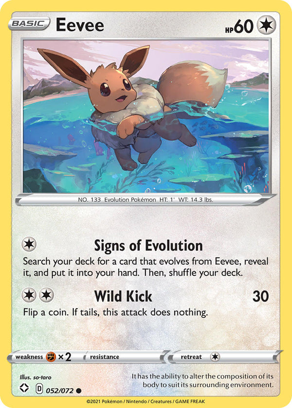 Shining Fates 052 Eevee