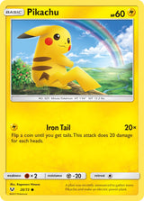 Shining Legends 028 Pikachu
