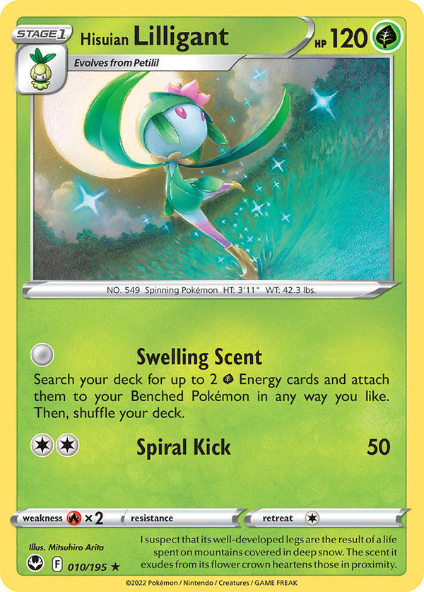 Silver Tempest 010 Hisuian Lilligant